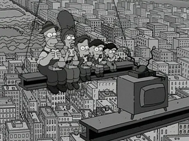 Algunas parodias en los Simpsons