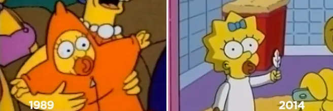 13 dibujitos en el primer episodio vs el último.