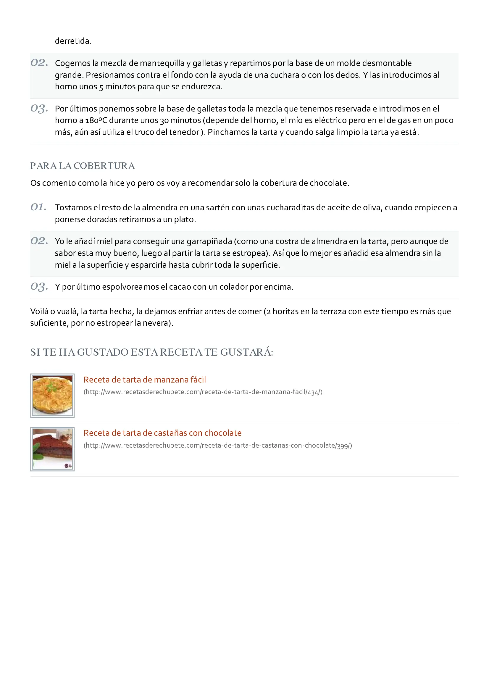 recetario