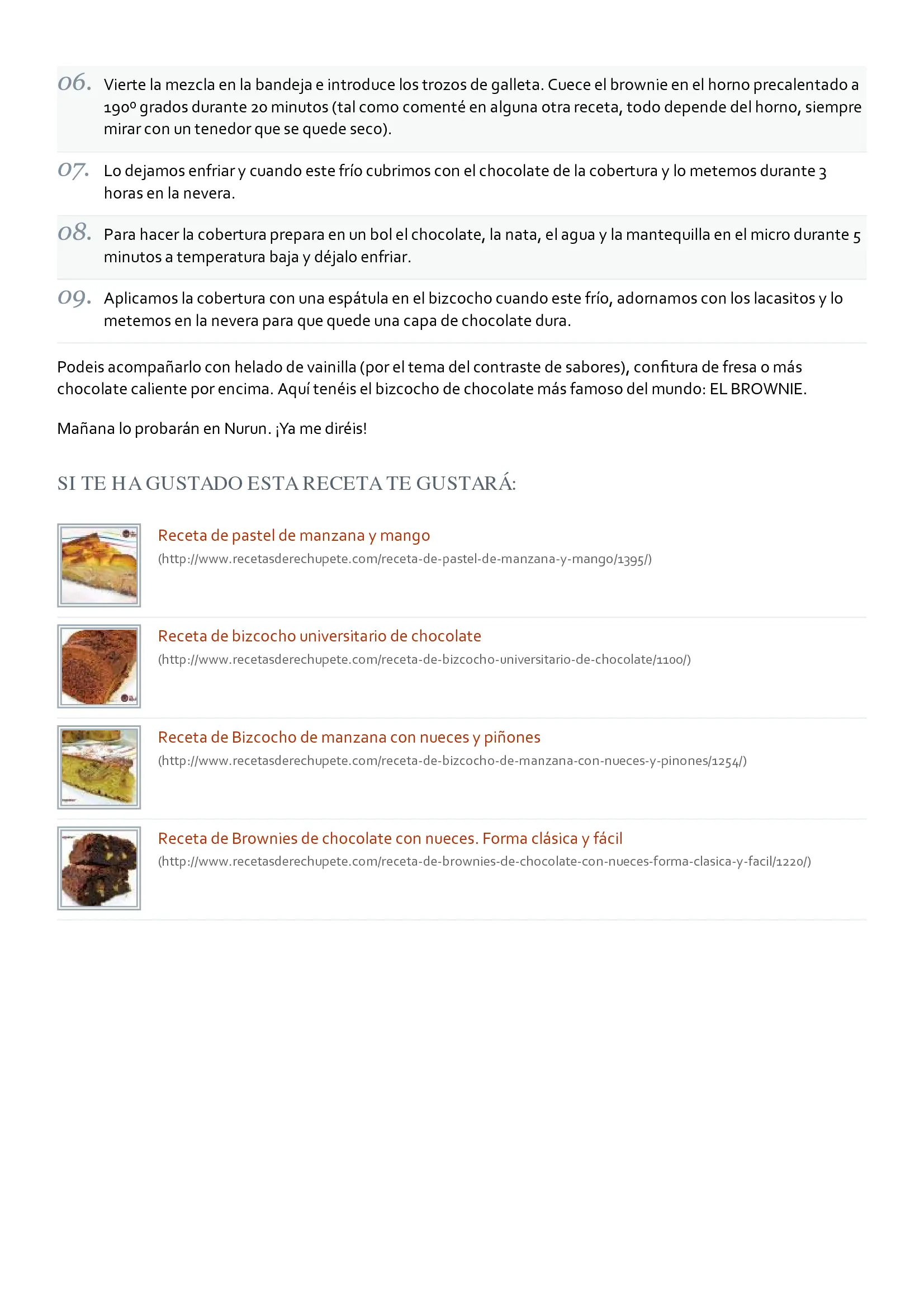 recetario