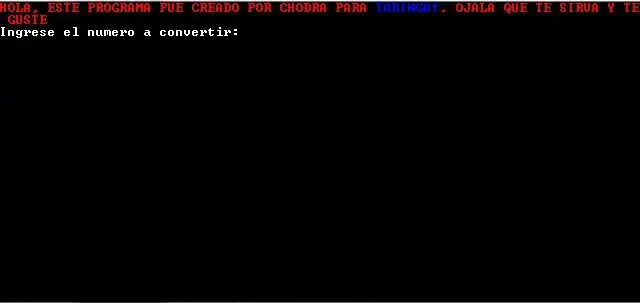 Mi propio programa de sistemas de numeracion - Programacion Mi propio programa de sistemas de numeracion - Programacion