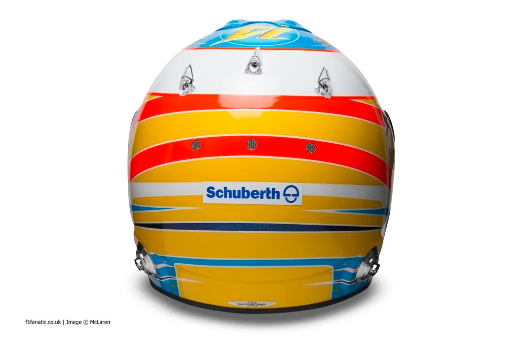 Cascos de los pilotos de Fórmula 1 para la temporada 2015