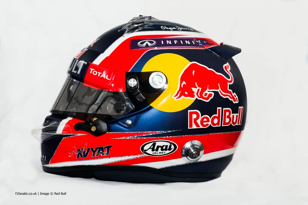 Cascos de los pilotos de Fórmula 1 para la temporada 2015