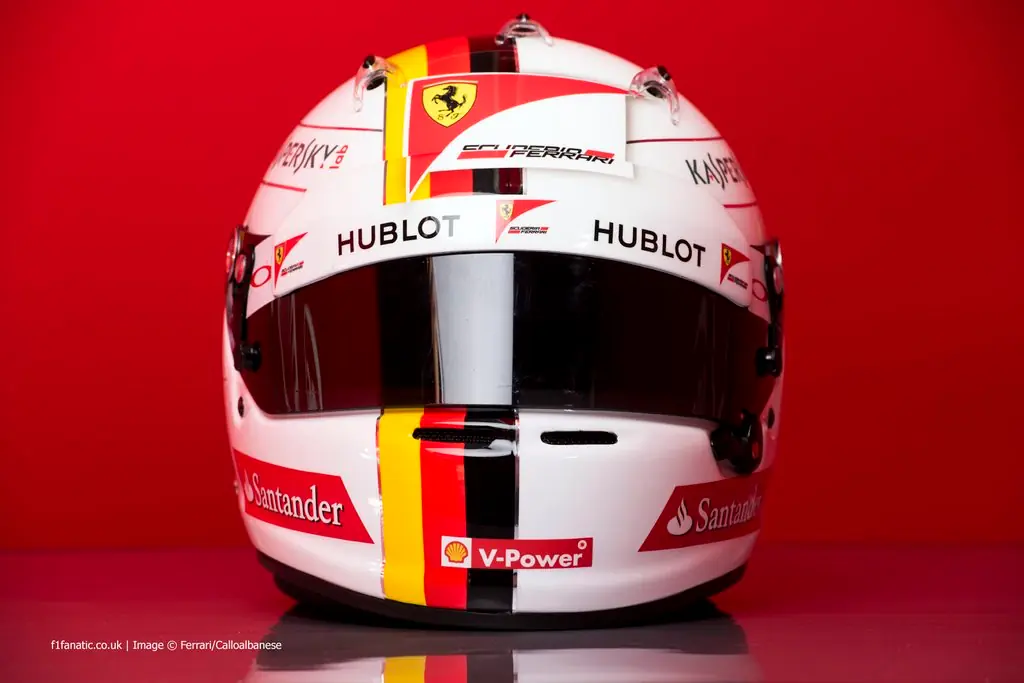 Cascos de los pilotos de Fórmula 1 para la temporada 2015