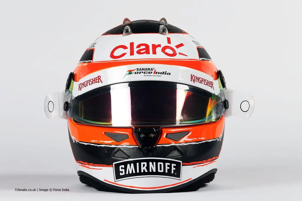 Cascos de los pilotos de Fórmula 1 para la temporada 2015