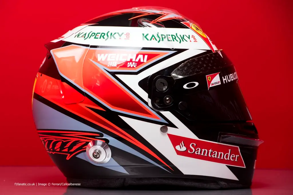 Cascos de los pilotos de Fórmula 1 para la temporada 2015