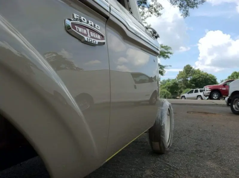 Terminada!! restauración 100% original F100 1966 Parte-5