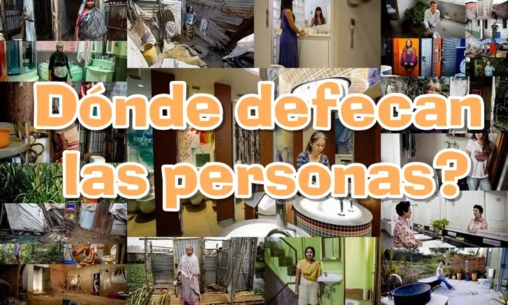 Dónde defecan las personas?