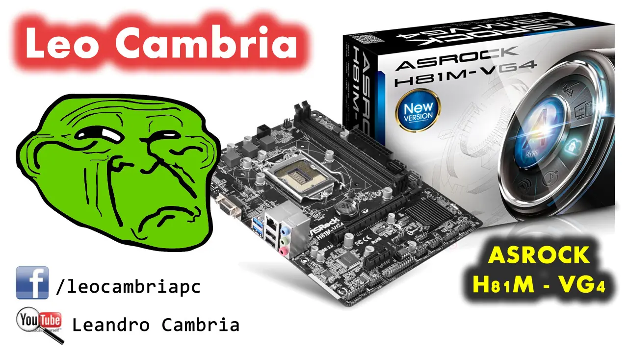 Análisis y Unboxing Asrock H81M-VG4 || Leo Cambria