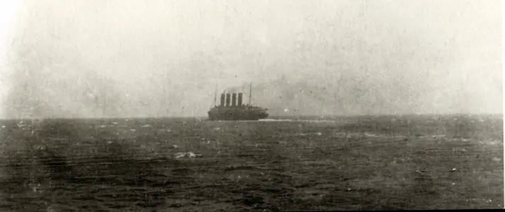 La ultima foto de un coloso olvidado (RMS Lusitania)