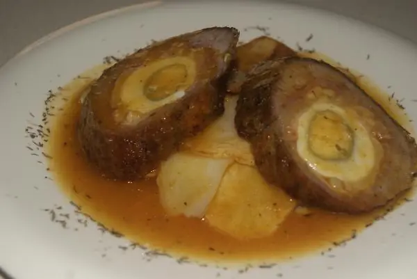 Receta de Matambre relleno clásico, paso a paso