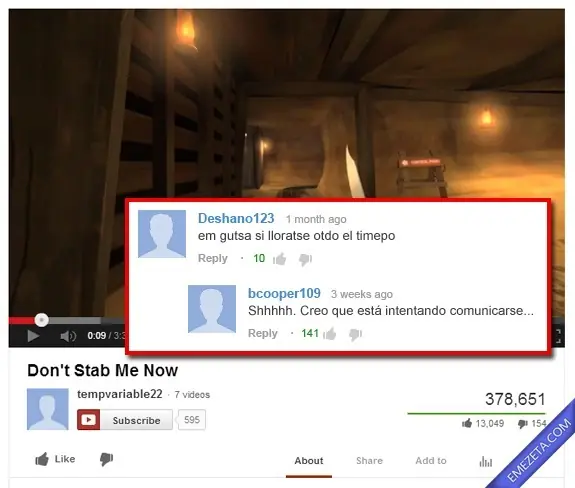Comentarios graciosos