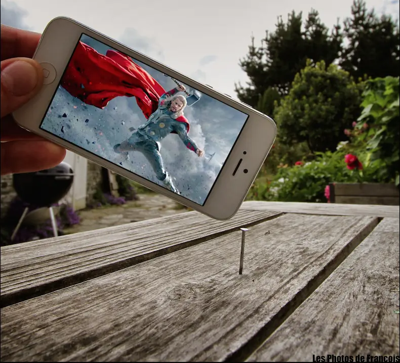 Utiliza su iPhone para recrear escenas de Hollywood en situa