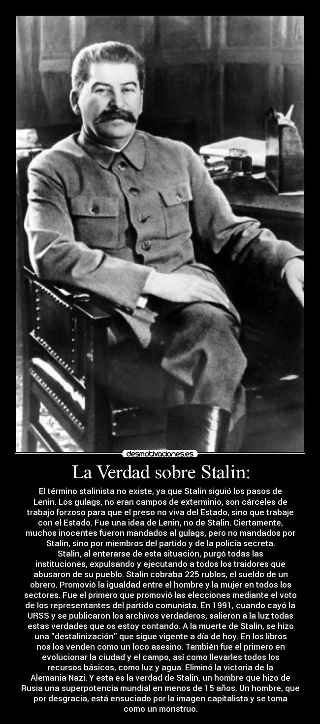 Stalin yo te banco Stalin yo te banco