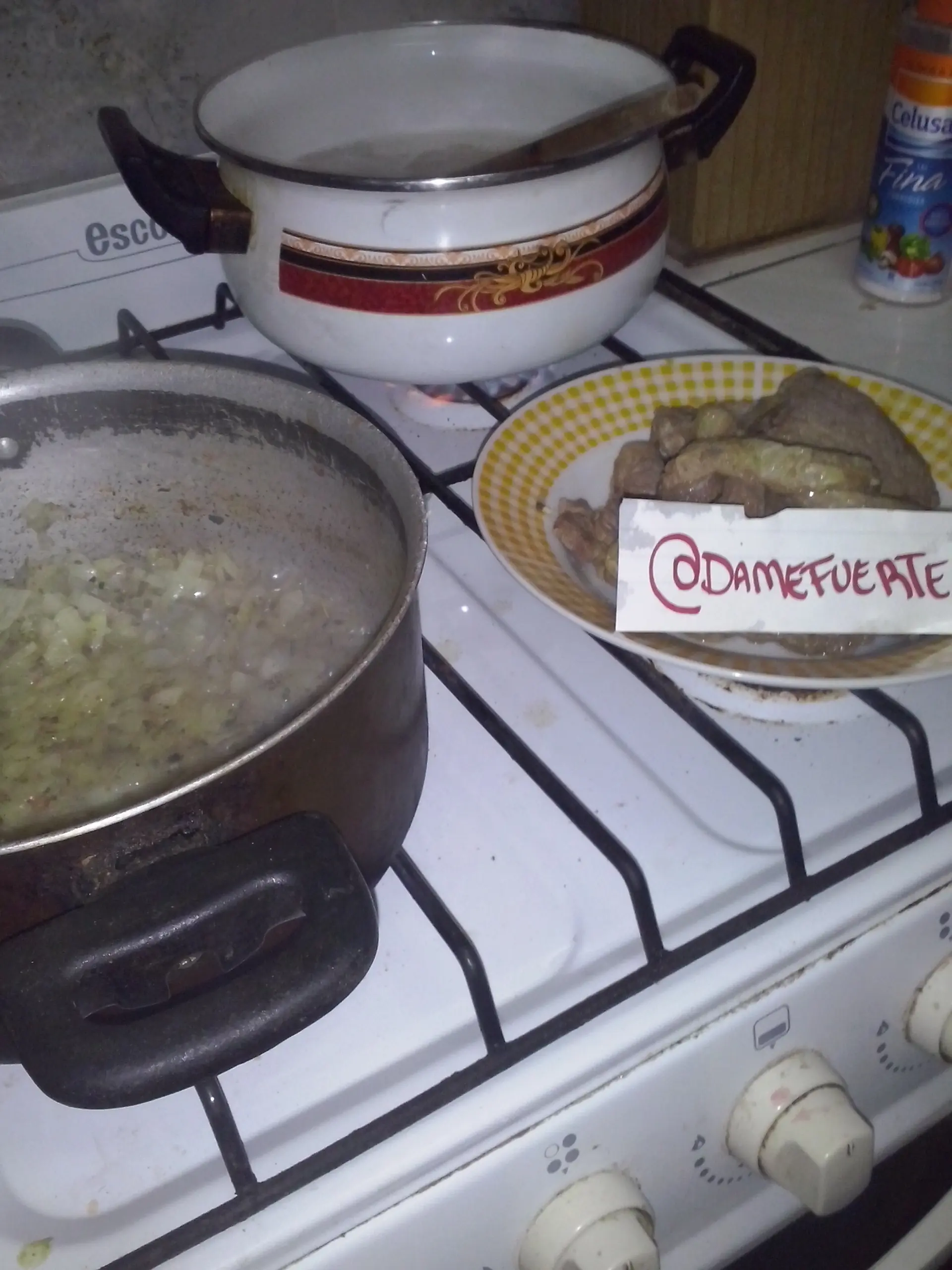 comida hecha con carne de res