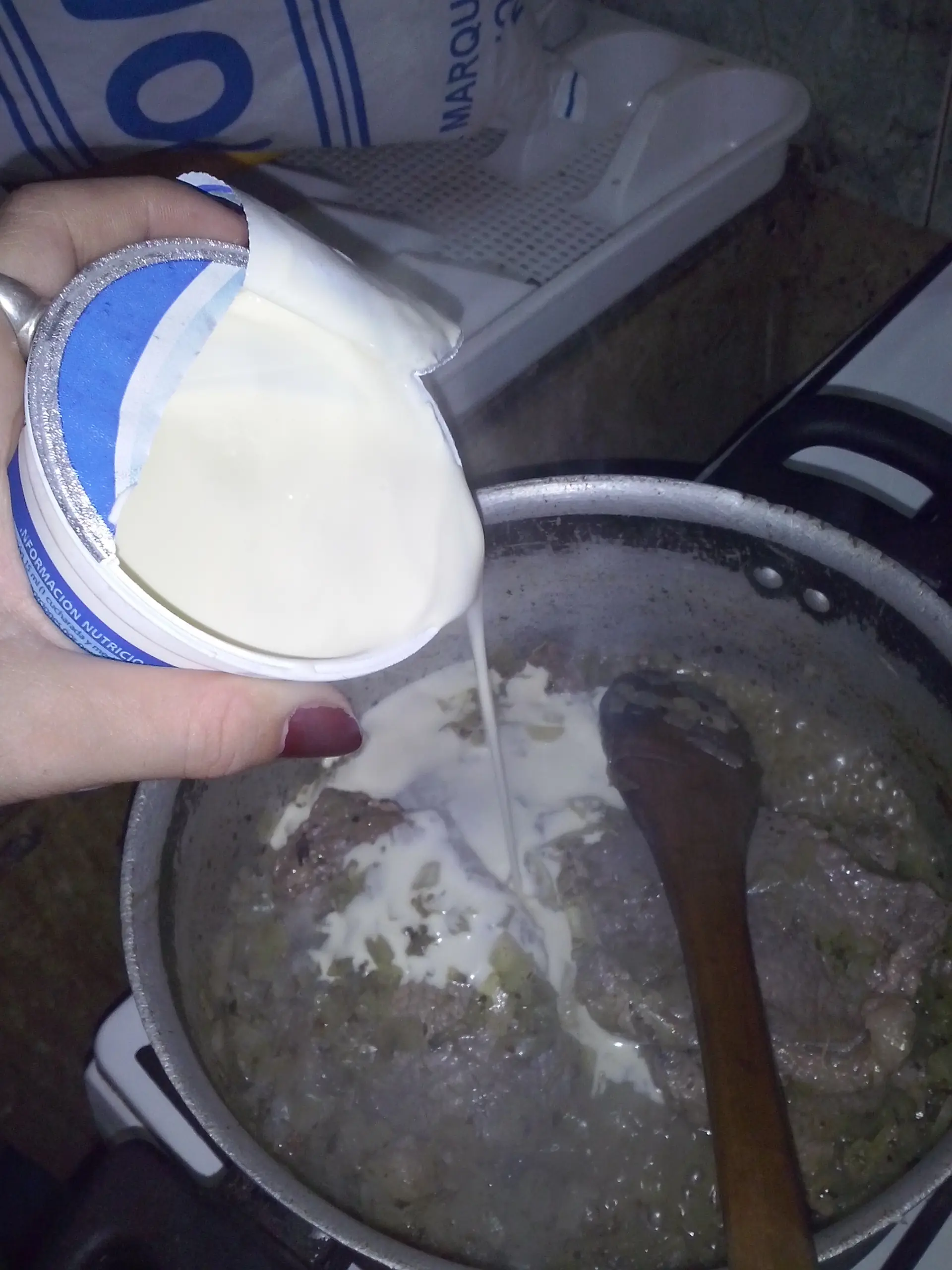 comida hecha con carne de res
