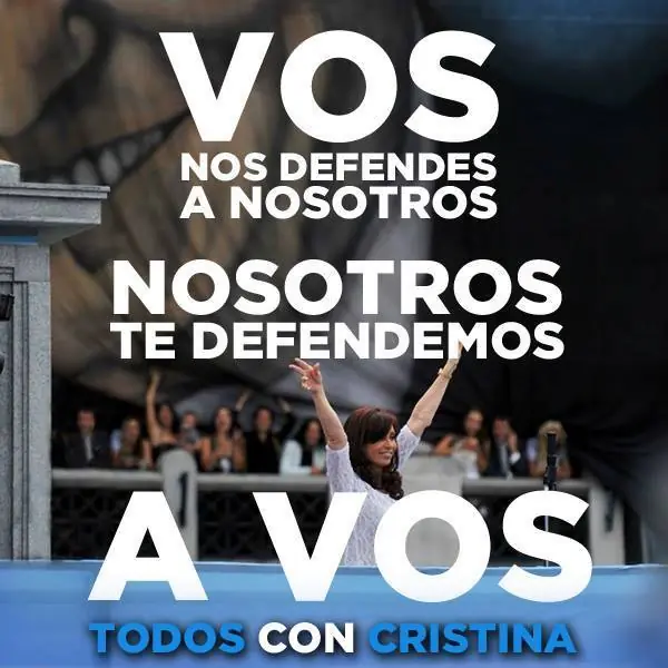 Portadas y fotos de Cristina Kirchner para el Facebook.