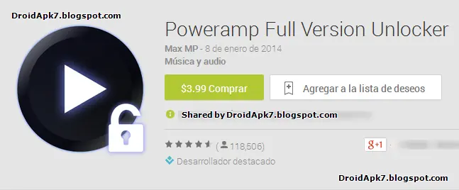 Poweramp Music Player v2.0.9-build-v564 - MG
