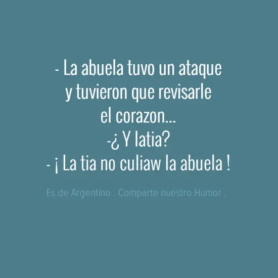 Chistes Argentinos