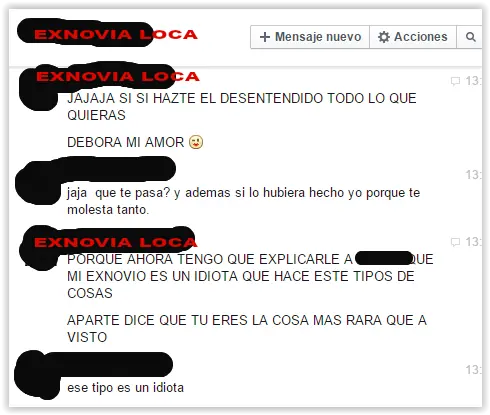 Me peleé con el nuevo novio de mi exnovia