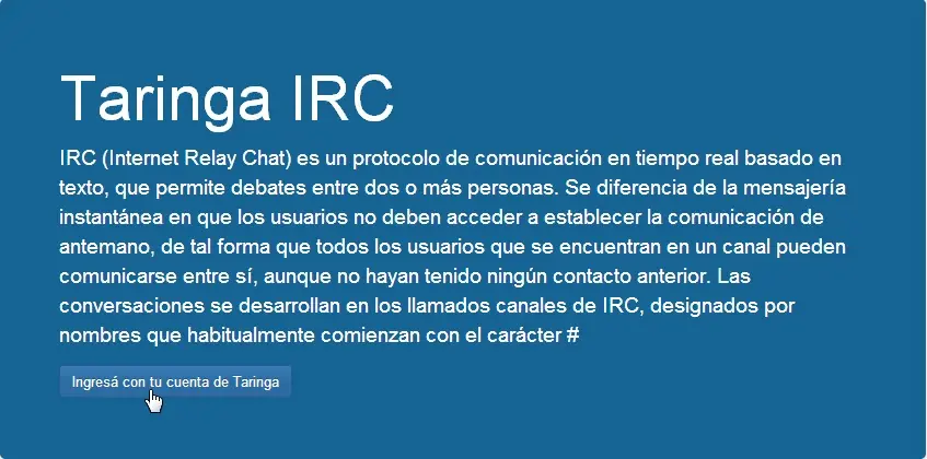 Pinto T! at Night, metete al chat taringuero lince