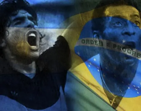 Pelé vs Maradona, una lucha con historia