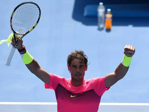 Agua de Mar, salvó a Rafa Nadal de deshidratación