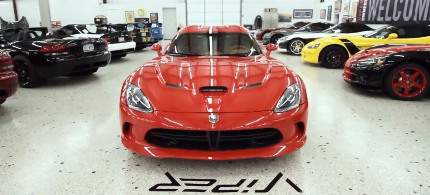 La mayor colección privada de Dodge Viper