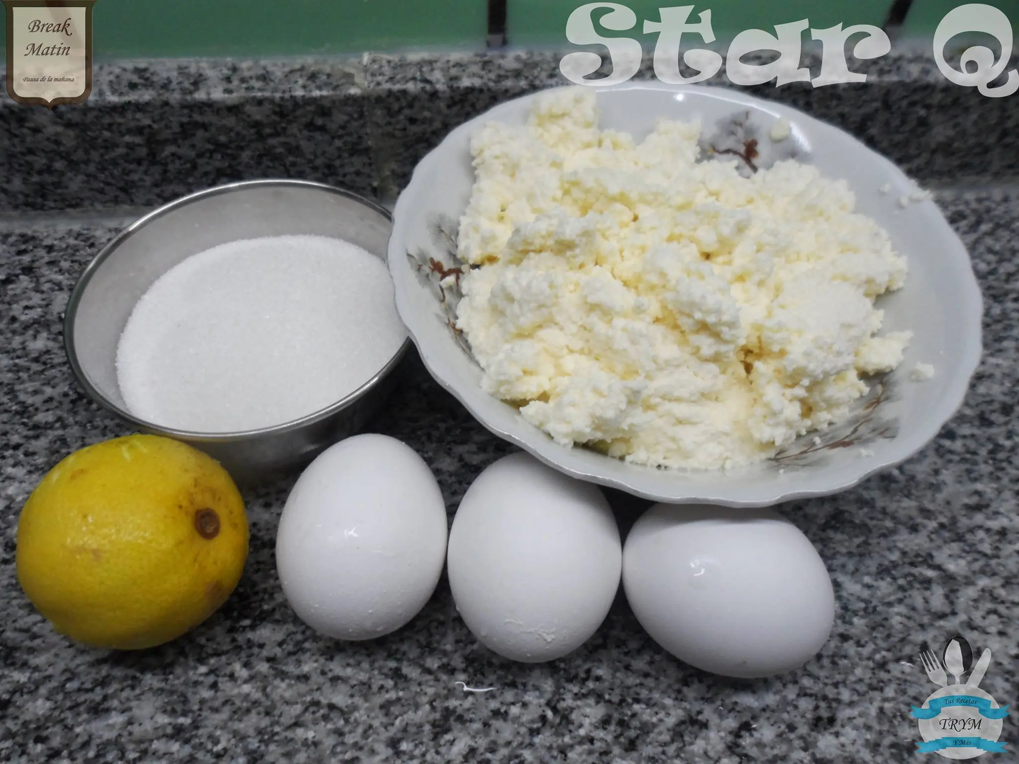 Tarta de ricota [Fotoreceta y video HD]