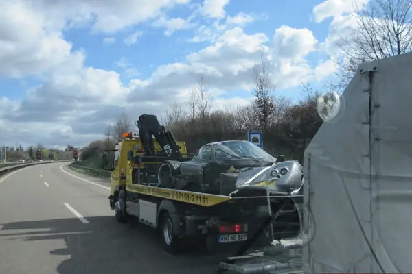 Accidente Pagani C9 (prototipo)