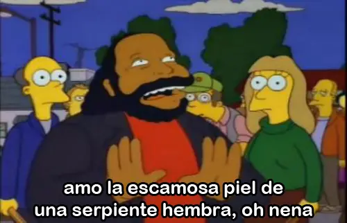 barry white los simpsons cancion