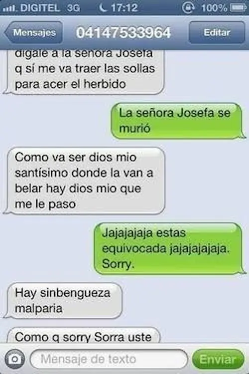 mensaje