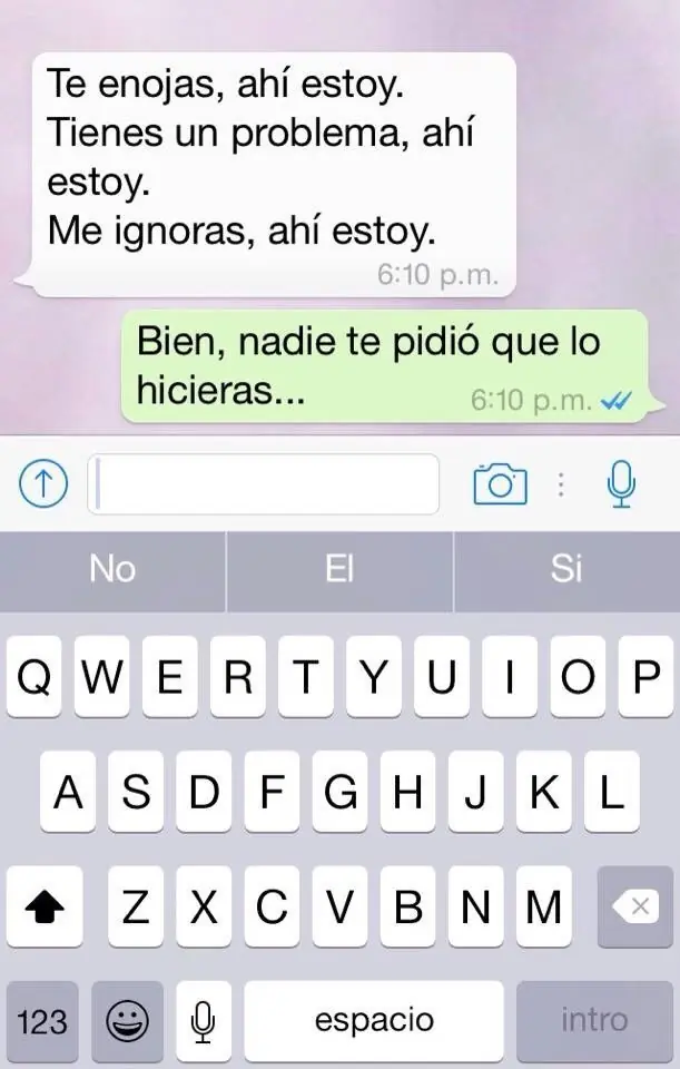 mensaje