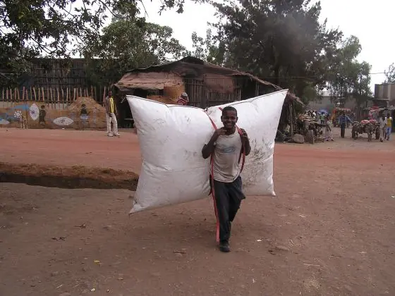 Mochilas infladas, ingeniosa forma de distribuir energía en