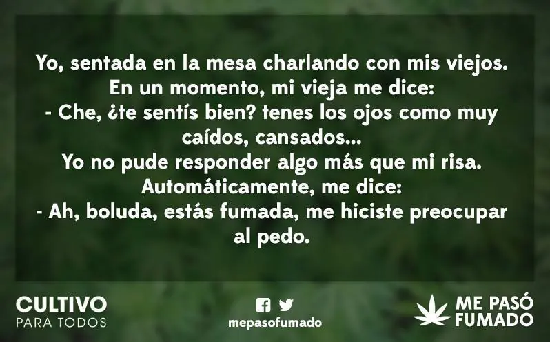 Anécdotas graciosas de personas que consumieron marihuana
