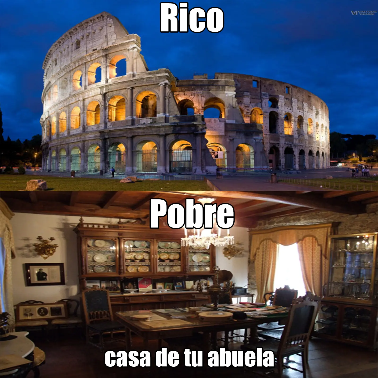 Rico vs Pobre