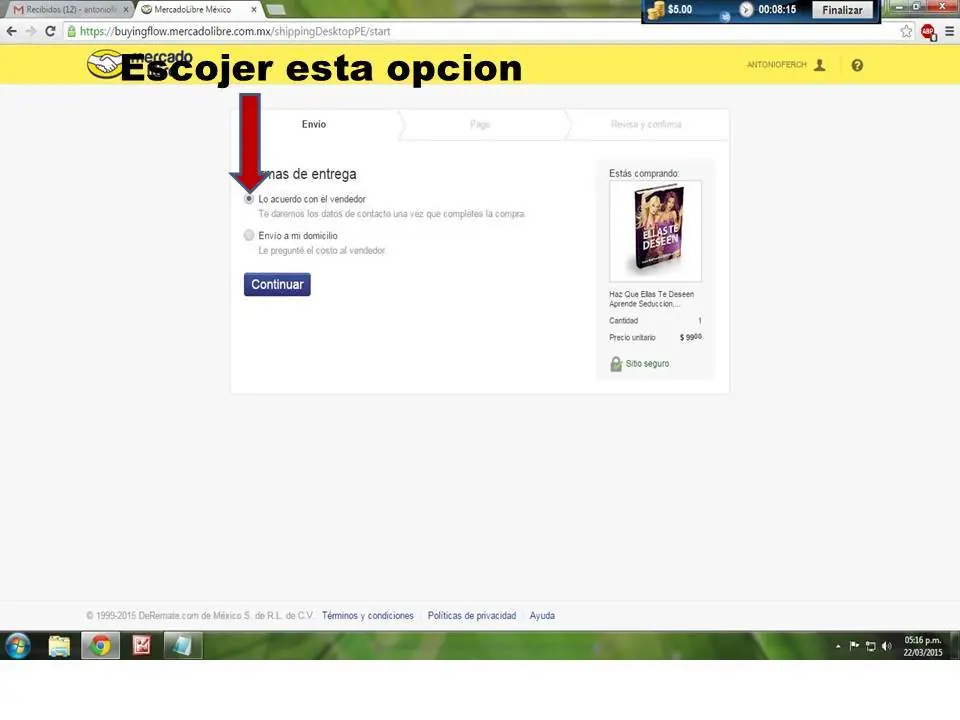 como pagar mercado libre