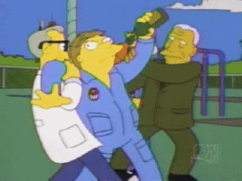 Barney Gomez, un ebrio degenerado y cochino!