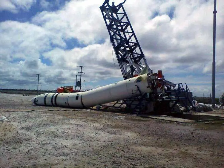 Tronador II: no Explotó, se Cayó.