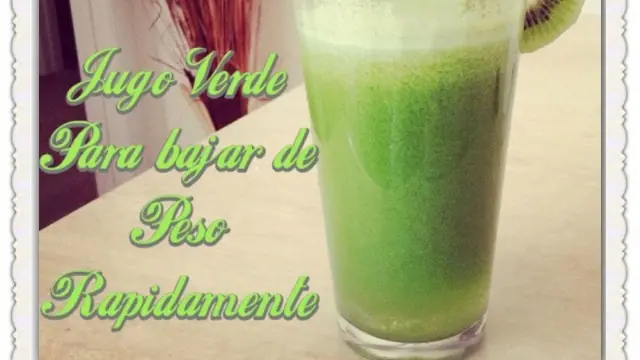 jugos para bajar de peso y quemar grasa