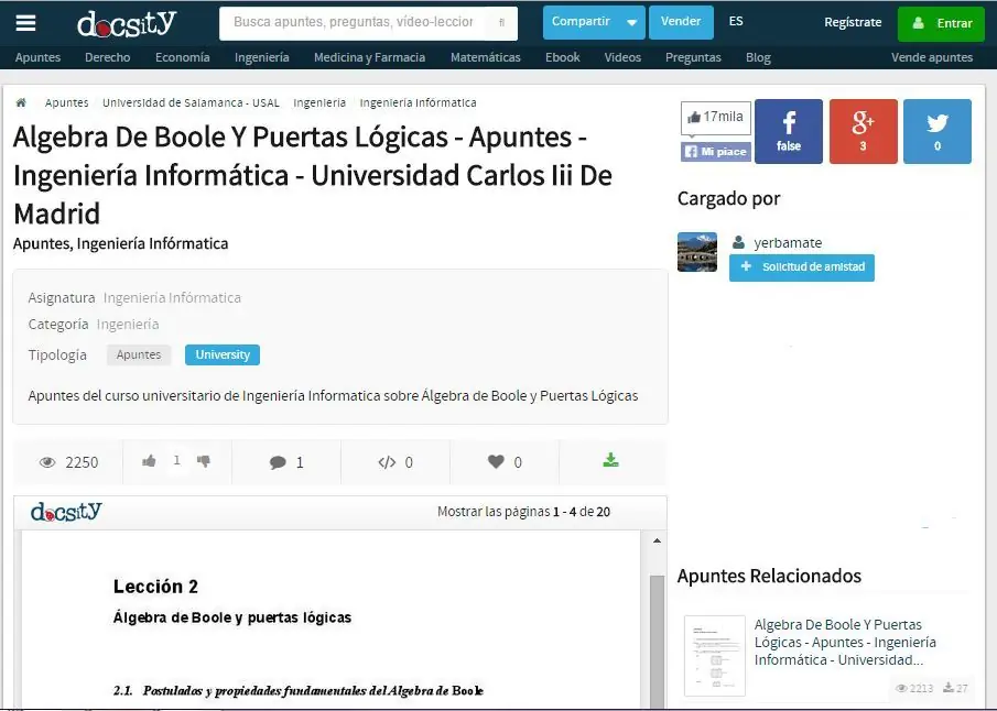 ejercicios de algebra