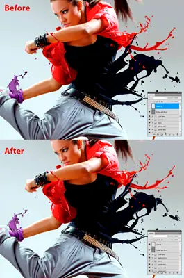 Tutorial chica salpicaduras!