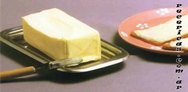 Receta Margarina casera