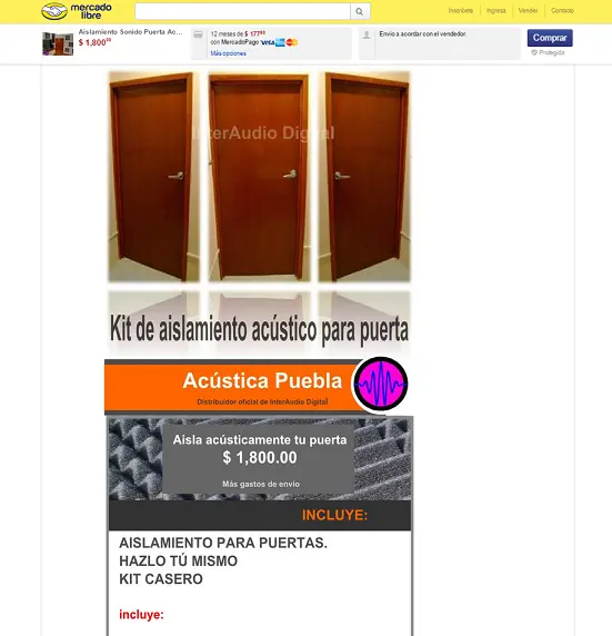 aislar puerta