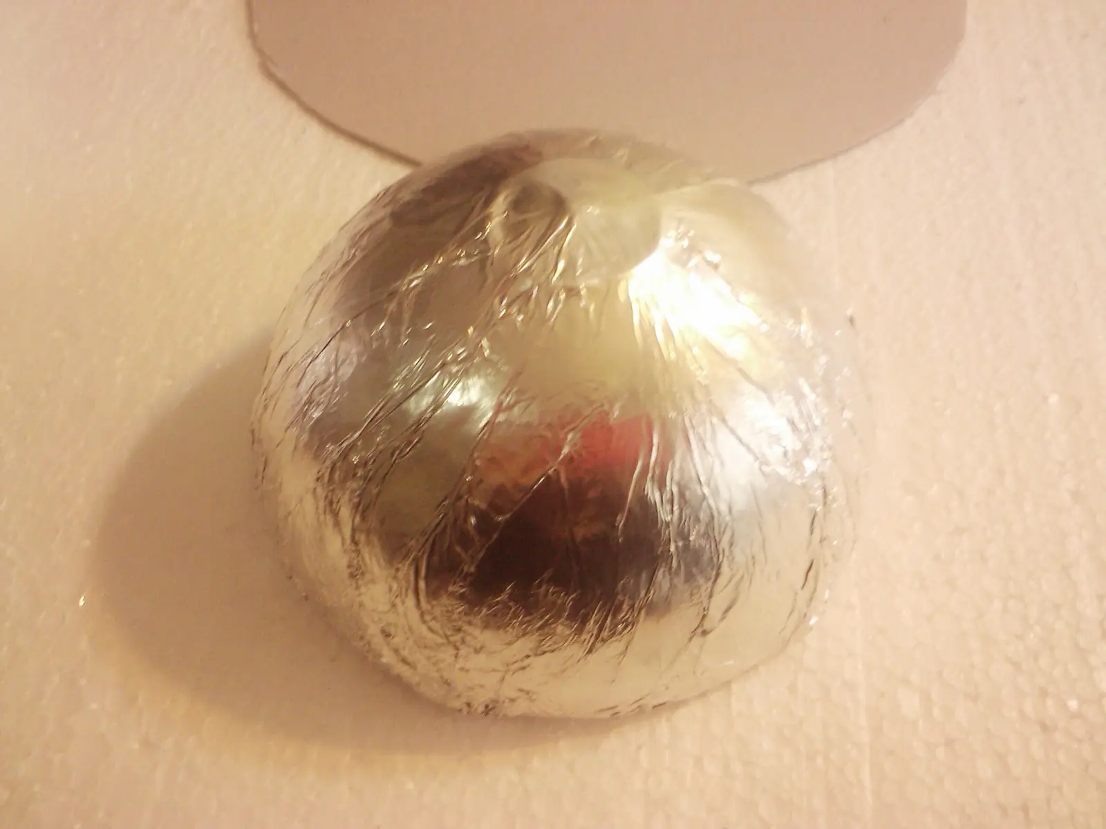 Hice una maqueta de El Planetario!(Palermo)