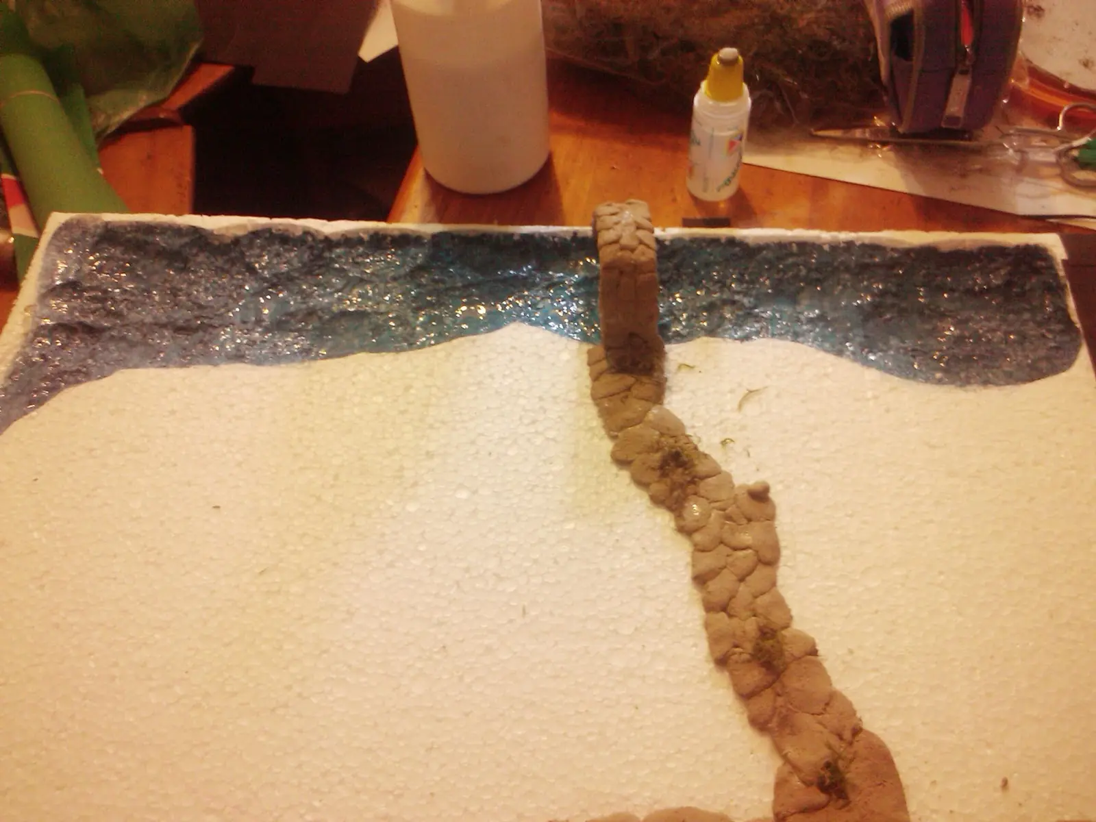 Hice una maqueta de El Planetario!(Palermo)