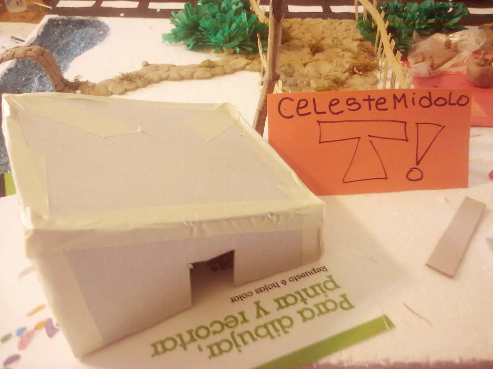 Hice una maqueta de El Planetario!(Palermo)