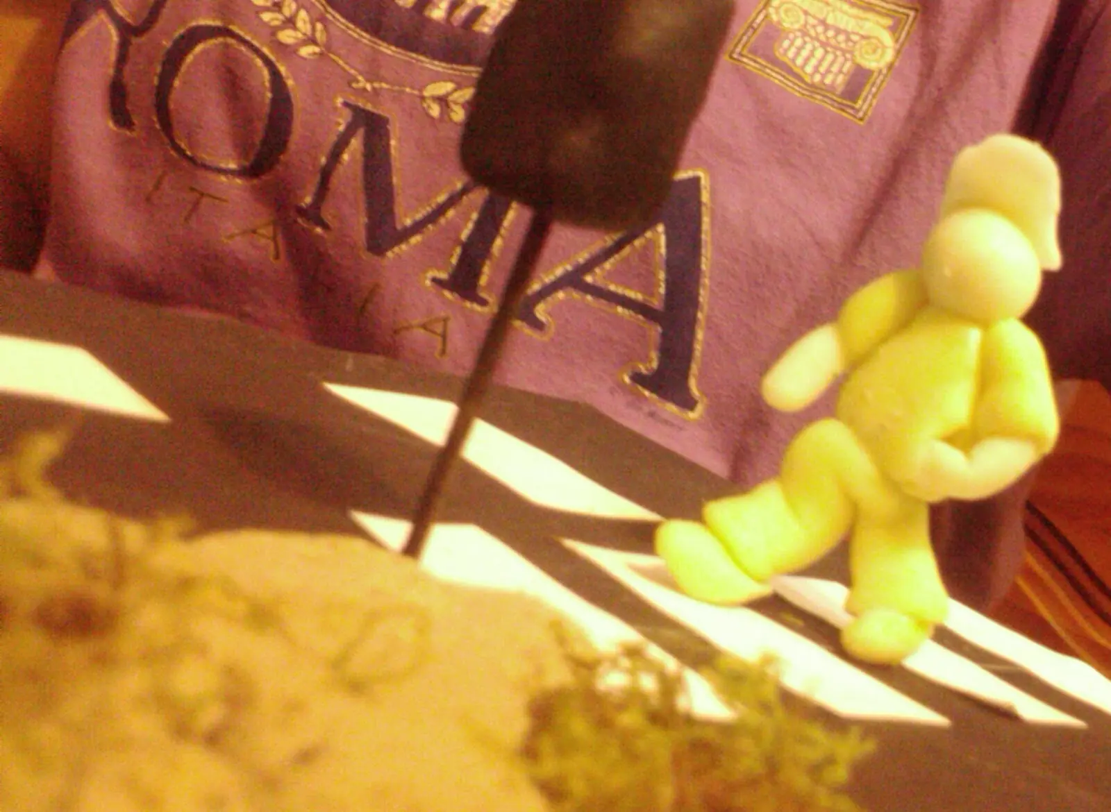 Hice una maqueta de El Planetario!(Palermo)