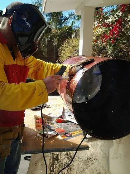 horno tambor