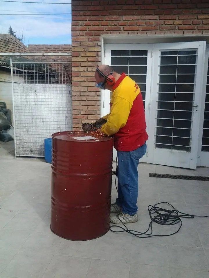 horno tambor